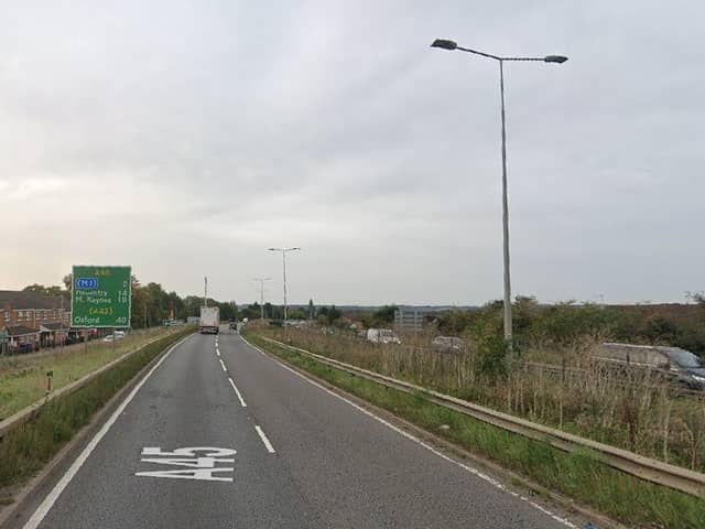 The A45 will be closed overnight in Northamptonshire for a number of weeks due to road works.
