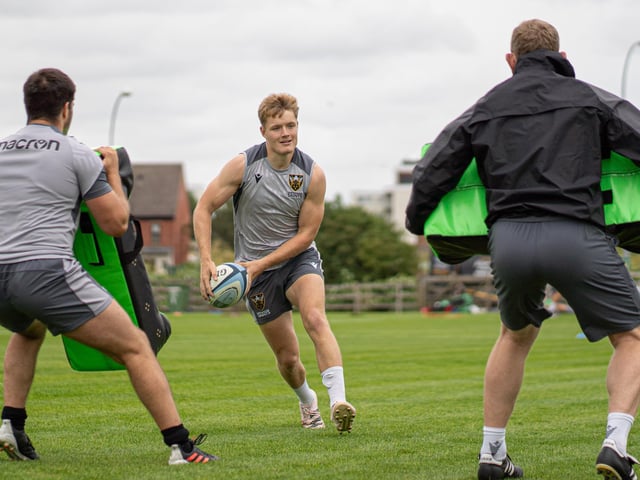 Fly-half Fin Smith enjoyed a superb debut campaign at Saints