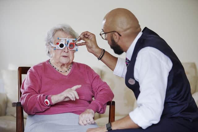 The home visits team will visit you at home