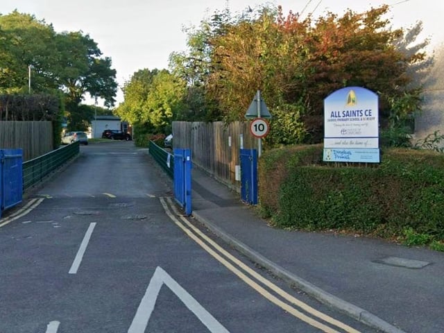 All Saints CofE VA Primary School had an absence rate of 4.7 per cent for its 362 pupils, with 5,249 authorised absences and 1,048 absences