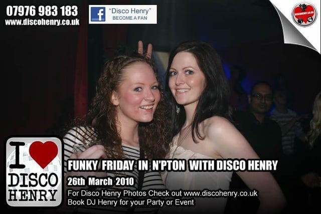 Nostalgic pictures from a 'Funky Friday' night out at Fever