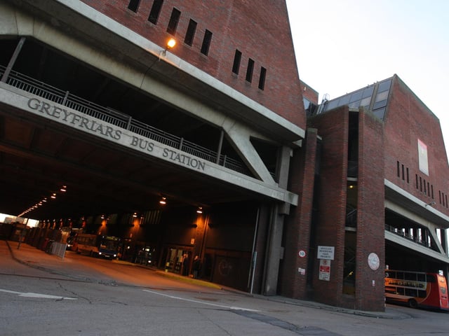 Greyfriars Bus Station in 2010