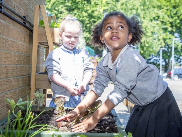 Briar Hill Primary School unveiled its new garden on Friday (June 9) to promote the importance of green space for children.