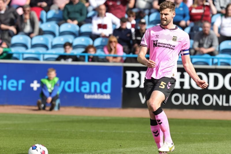 A man mountain once again. He's a brilliant leader and an even better defender and if Cobblers do go on and win promotion this season, few will have played a more influential role than the captain... 8