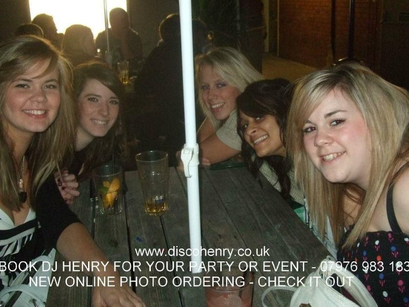 Nostalgic pictures from a night out on the town 15 years ago