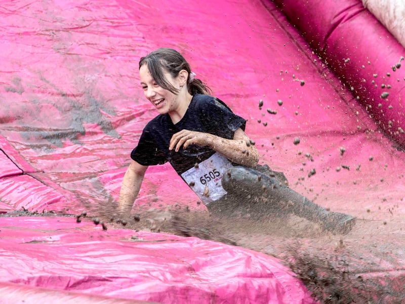 Pretty Muddy events took place in Abington Park on Saturday July 29, 2023.