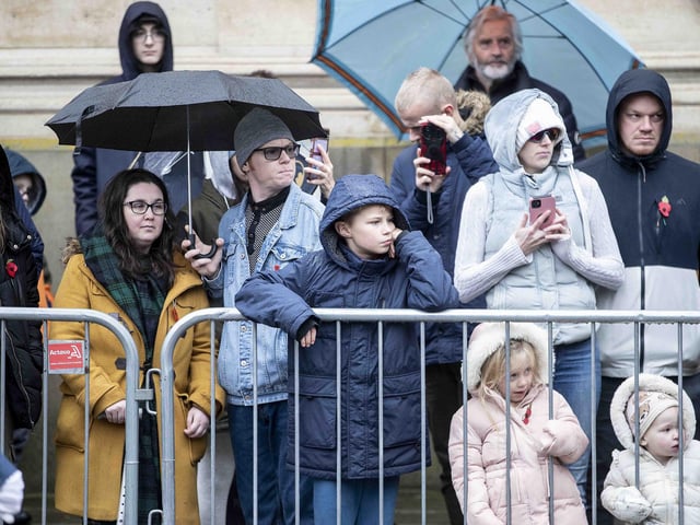 Remembrance Day 2023, Northampton. (Pictures: Kirsty Edmonds)