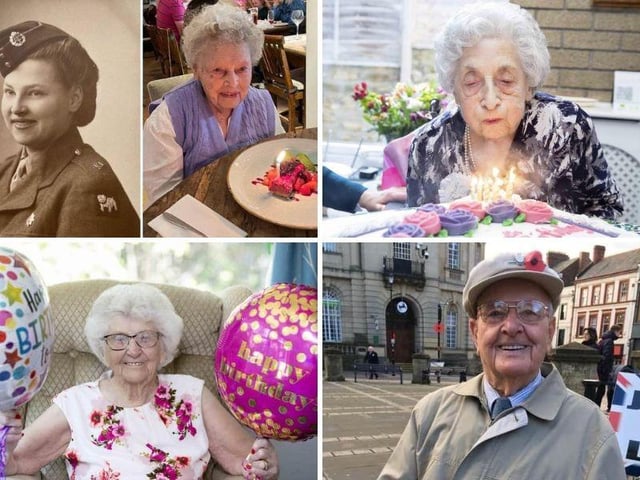 Meet the three 100-year-olds, one 101-year-old, one 102-year-old and two 103-year-olds, who celebrated their birthdays between April and November.