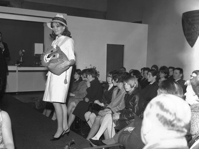 Co-op fashion show at Northampton Town Hall, March 18, 1967