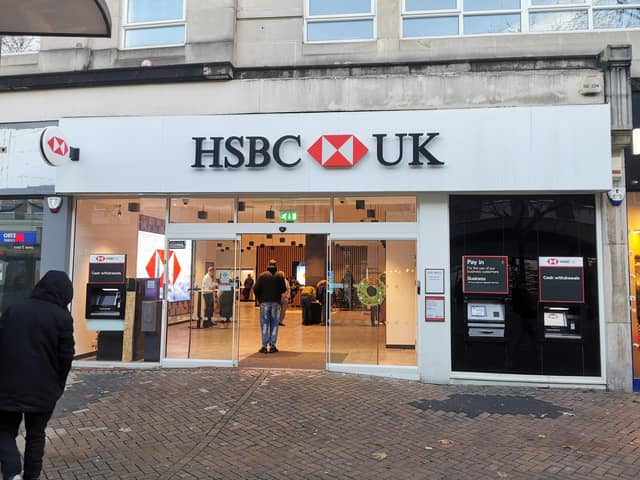 Here's what the new HSBC in Abington Street looks like following the refurbishment