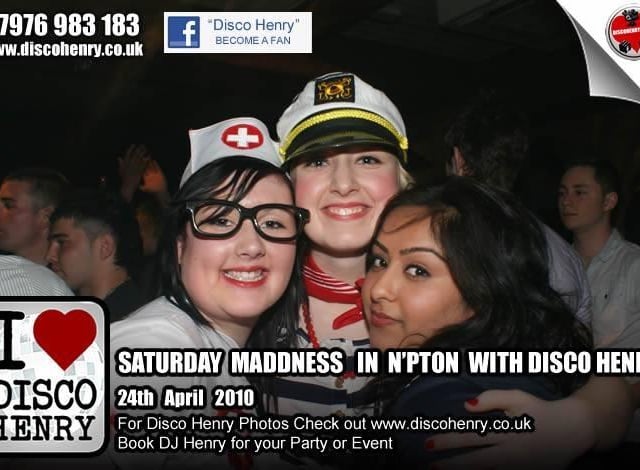 Nostalgic pictures from an April night out in town 13 years ago