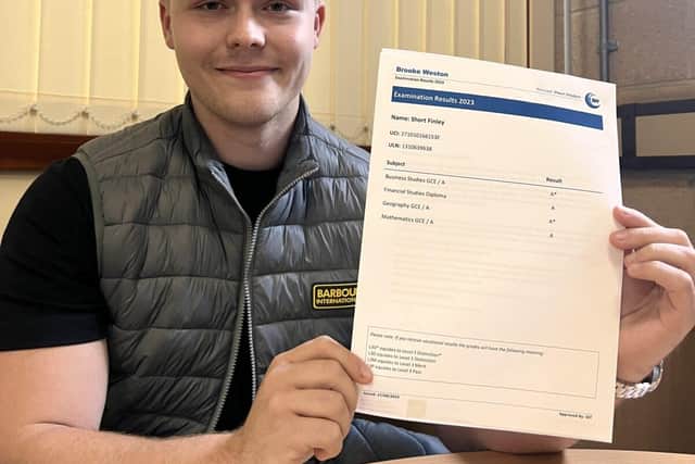 Finn Short from Brooke Weston Academy