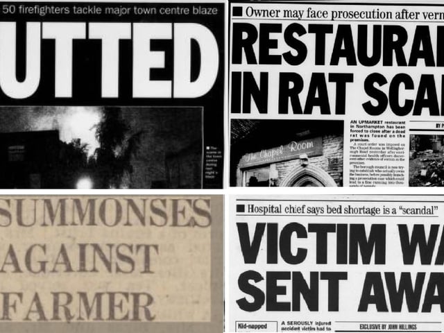 We look at past headlines which hit Northampton in the week of June 10 to 17.