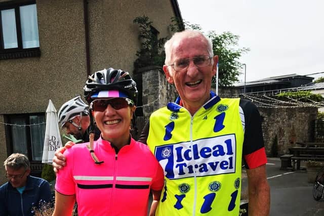 Holly Shannon and her father, Simon