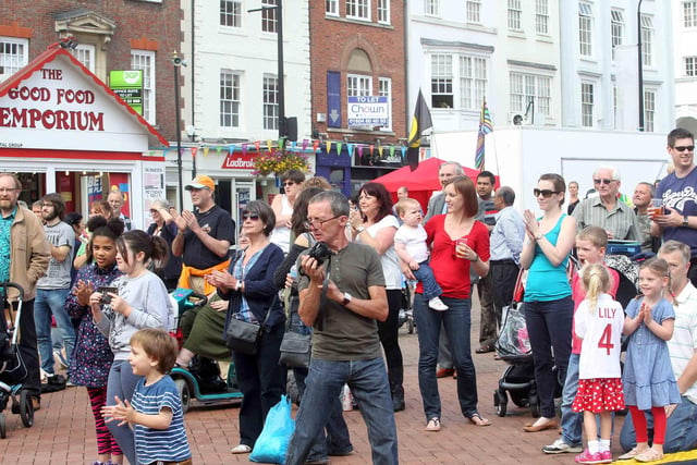 Northampton Music Festival in Market Square