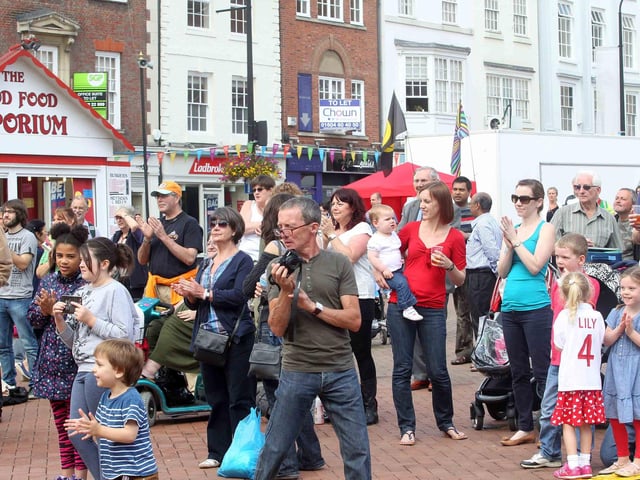 Northampton Music Festival in Market Square