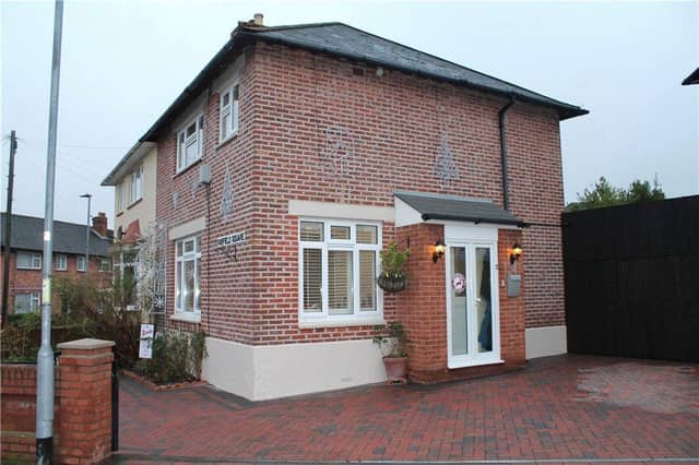 This house in Fairfield Square, Cosham is up for sale.
