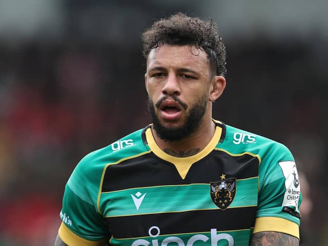 Courtney Lawes returns to action for Saints (photo by David Rogers/Getty Images)