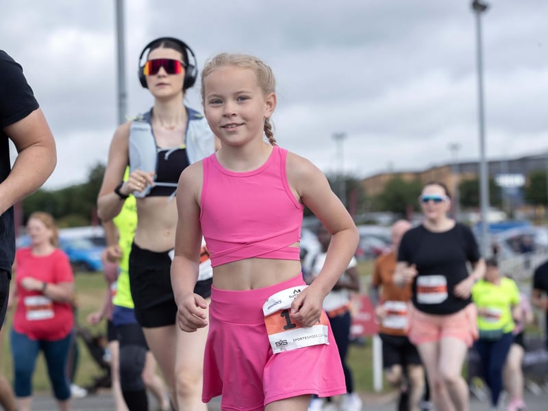 Hundreds of runners took part in the event on Sunday May 31, which started and ended at Sixfields Stadium.