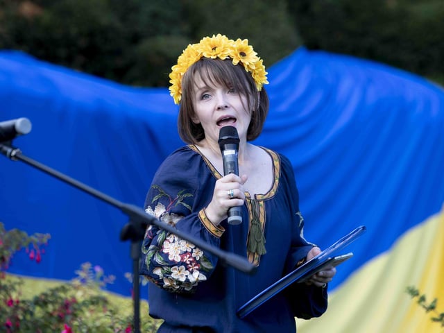 Delapré Abbey hosted the event on August 24, which saw people come together to celebrate the Ukrainian culture and pray for the country.