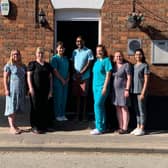 The team at Saving Smiles in Weedon.