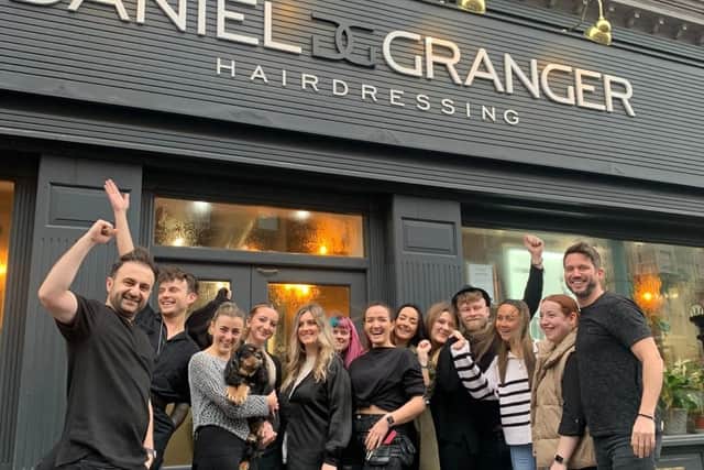 Daniel Granger Hairdressing team
