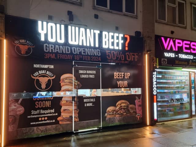 You Want Beef? is opening on Friday (February 16) at 3pm