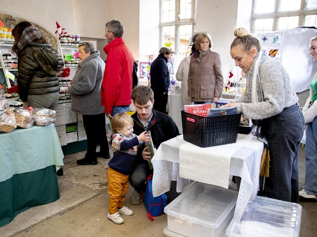 The Christmas Fair at Delapre Abbey on Sunday, November 27.