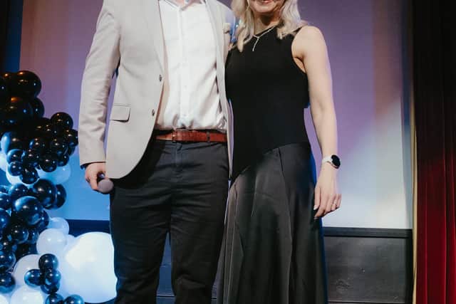 Joseph and Victoria Skinner at the launch of The Tor-Rox Foundation
