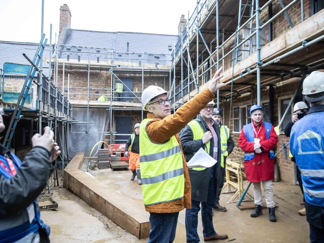 Here's how the historic Grade II Listed pub is looking so far during £3.5 million refurbishment works