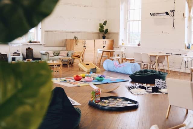 The Cloud Space, an award-winning play cafe located in building six at Weedon Depot, has offered parent and child classes, workshops and special events since December 2021. Photo: Darren Hasson Photo Film.