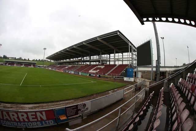 The East Stand at Sixfields
