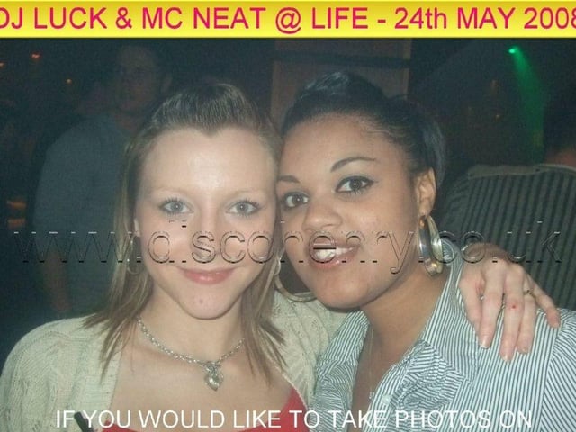 Nostalgic pictures from a DJ Luck gig in Northampton