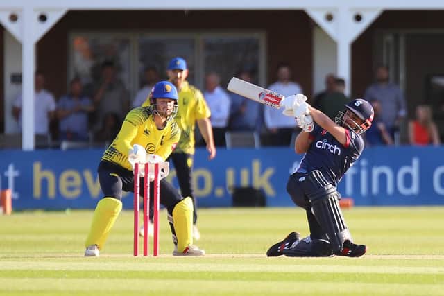 Ricardo Vasconcelos made 52 for the Steelbacks (Picture: Peter Short)