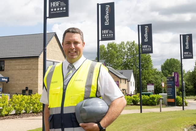 Keith Grayson, Senior Site Manager at The Wickets in Desborough, which was chosen as the winner of the Best Large Builder category in the Midlands at the inaugural Homebuilder Safety Awards