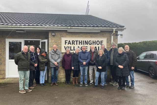 Residents met at Farthinghoe Village Hall last week to discuss the bypass update from WNC.
Credit: Nadia Lincoln LDRS