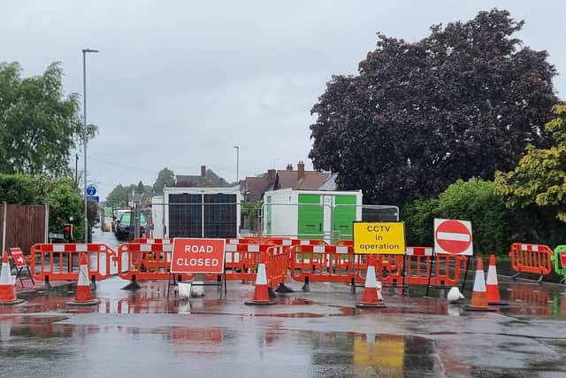 Work began on Monday, June 8, as part of phase two of West Northamptonshire Council's Abington Active Travel Scheme.