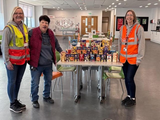 Generous residents support Northamptonshire Easter egg appeal 2026 /Jeanette Walsh