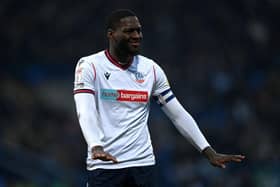 Ricardo Santos of Bolton during the Sky Bet League One match between Bolton Wanderers and Ipswich Town at University of Bolton Stadium on January 15, 2022 in Bolton, England. (Photo by Gareth Copley/Getty Images)