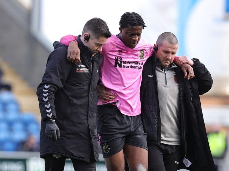 Continues his rehabilitation from a serious knee injury. He's hoping to be back by February next year.