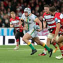 Curtis Langdon scored twice for Saints at Gloucester (photo by David Rogers/Getty Images)