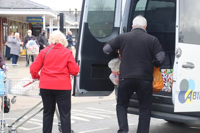 The organisation offers on-demand bus services and weekly trips to the main shopping areas across West Northamptonshire and North Oxfordshire.