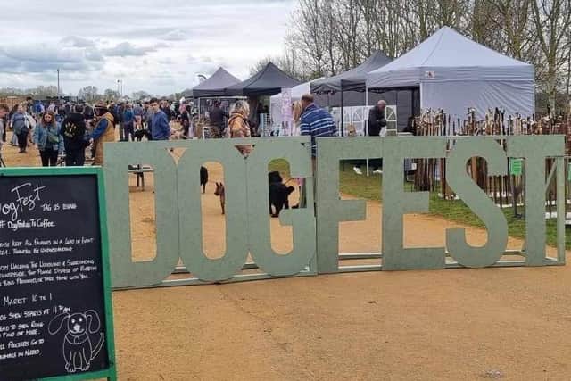 £1,912 was raised by the most recent Dog Fest at T's Coffee, in aid of Animals In Need Northamptonshire.