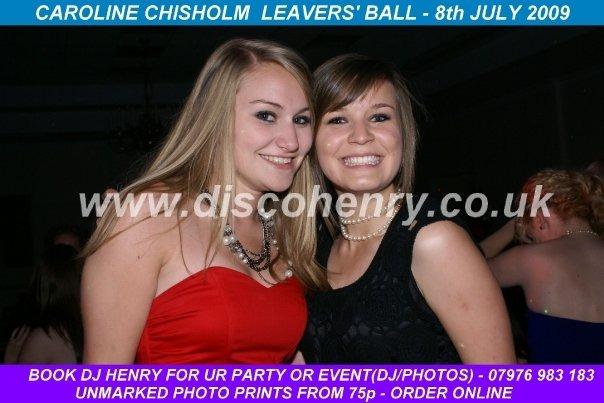 Photos from Caroline Chisholm's Sixth Form prom on July 8, 2009.