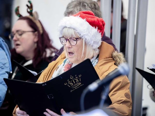 The last of 2024's festivities on the newly refurbished Market Square took place on Saturday December 21, in the form of Christmas carols.