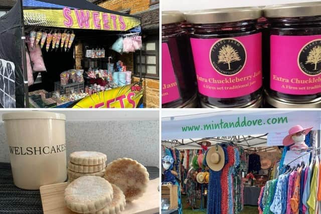 FlossBox, Friars Farm, Welsh Bakes and Mint and Dove are just four of the traders lined up for the first market.