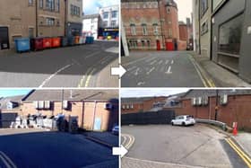 The Northampton Town Centre Environmental Policy sets clear expectations for how businesses and landlords should store their bins and dispose of waste – with the aim of helping to reduce clutter and create a more welcoming environment. Photo: West Northamptonshire Council.