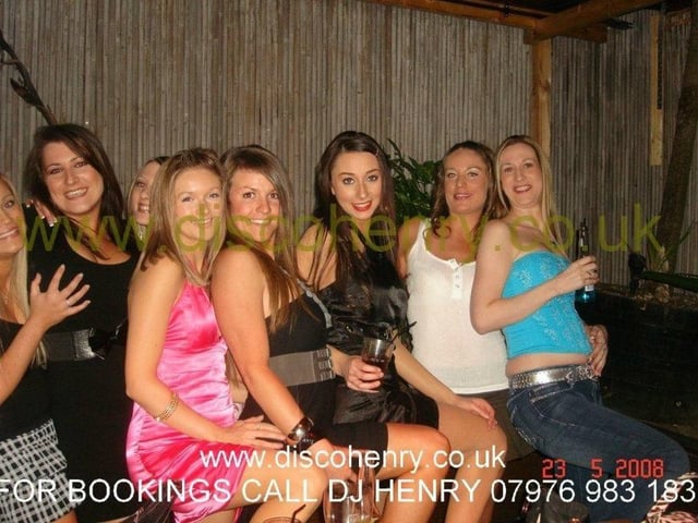 Nostalgic pictures from a Friday night out at NB's
