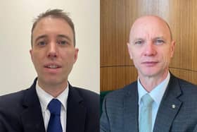 Mark Townson and Matthew Tyrrell - new board directors of Northampton Town Centre BID