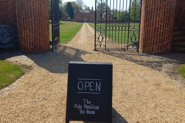 Situated at Winwick Hall, the tearoom opens every Sunday until the end of September.
The eatery offers cream teas, weekly specials, lunch bites and more.